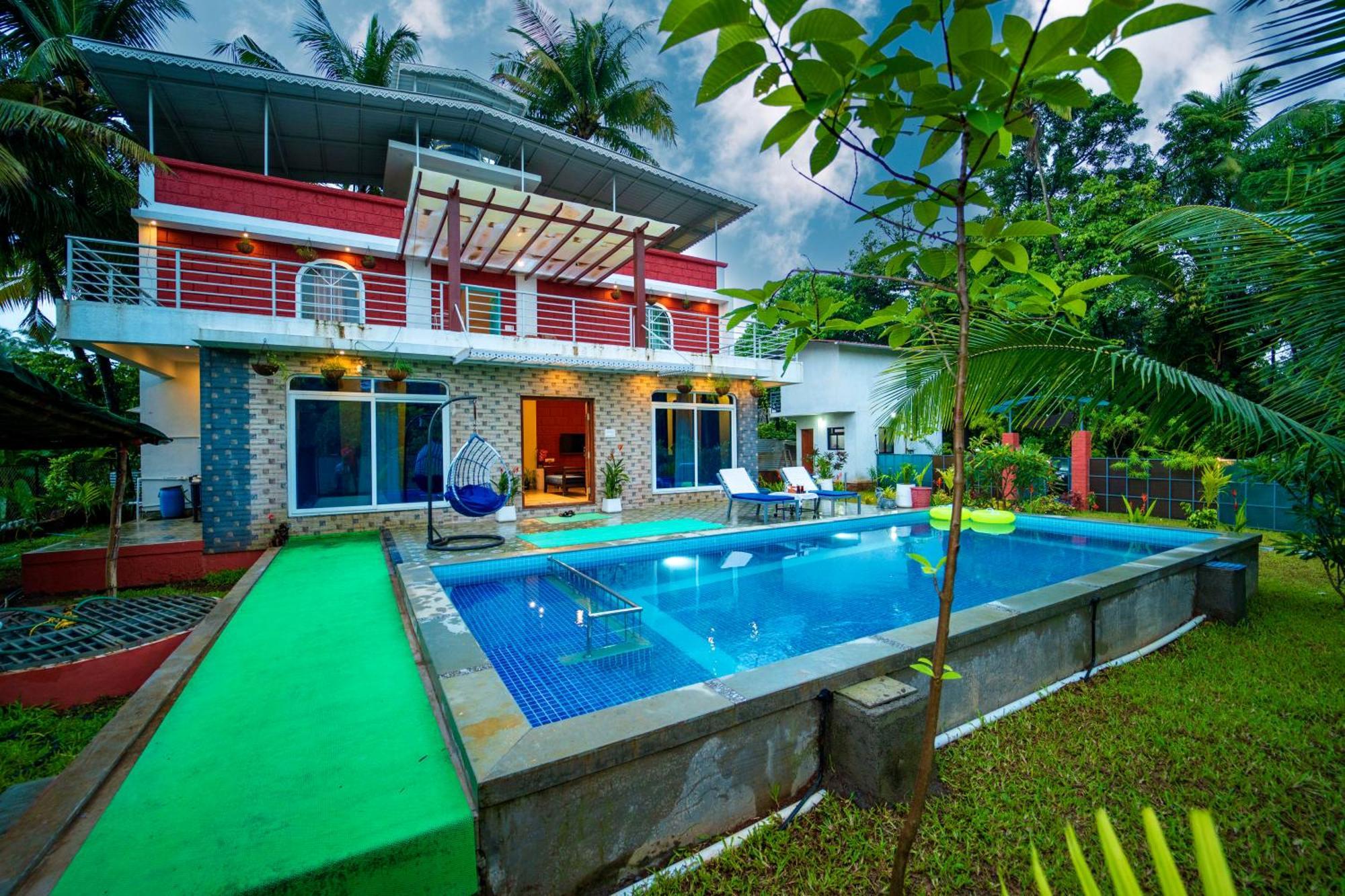 Spicy Mango Villa Elegano - Luxurious Villa Near Nagaon Beach, Alibag المظهر الخارجي الصورة
